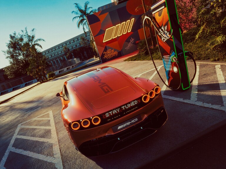 Hyper-fast charging | AMG.EA | Mercedes-AMG The hyper-fast charging of the new CONCEPT AMG GT XX with AMG Electric Architecture (AMG.EA) by Mercedes-AMG.