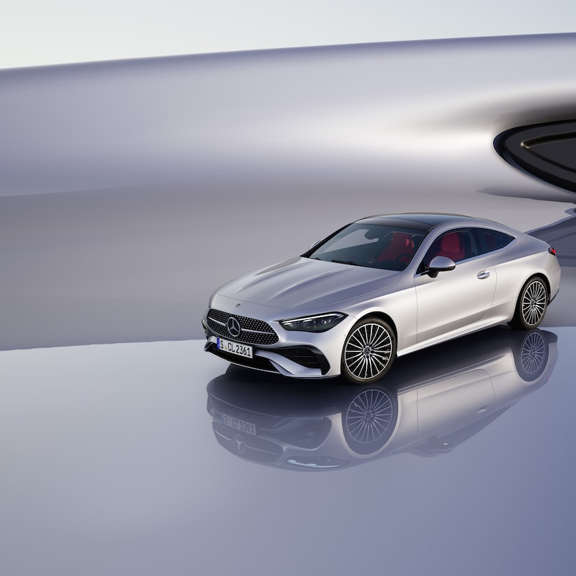 La Mercedes-Benz CLE Coupé.