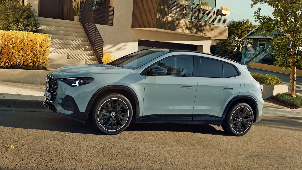 Le design sportif du nouveau GLA de Mercedes-Benz.