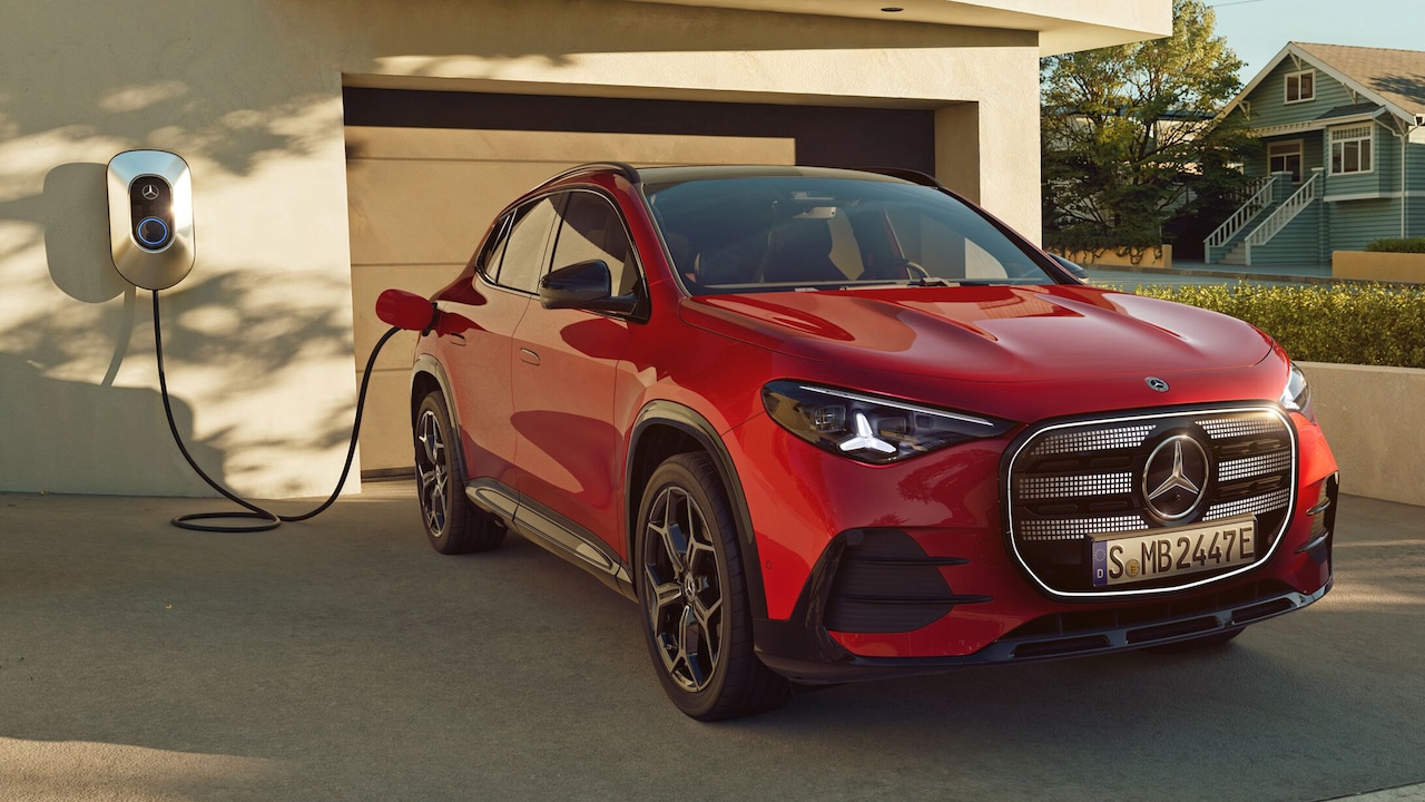 Le nouveau GLA électrique de Mercedes-Benz.
