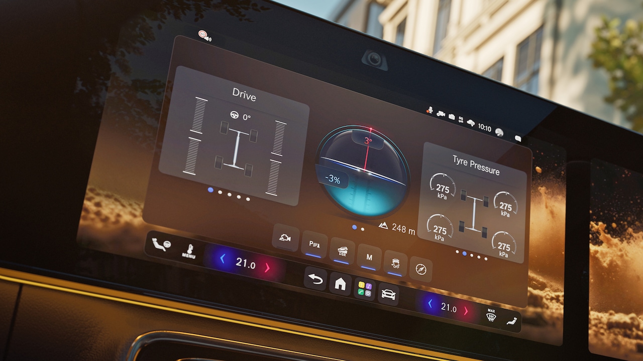 Les caractéristiques tout-terrain du nouveau GLA de Mercedes-Benz.