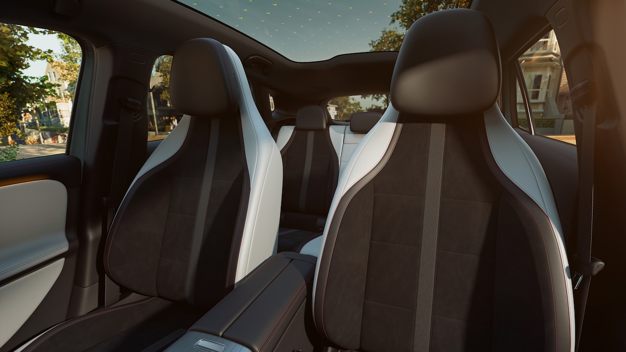 Les sièges du nouveau GLA de Mercedes-Benz.