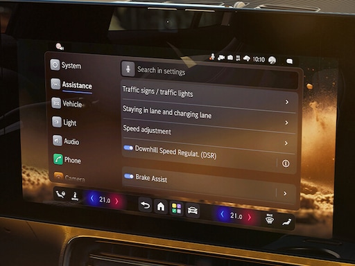 L'Extra digital 'MB.DRIVE Standard' dans le nouveau GLA de Mercedes-Benz.