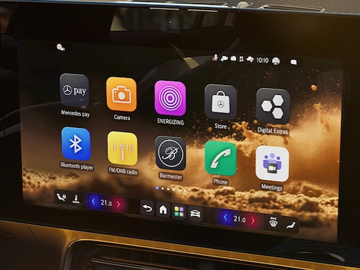 Le MB.OS du nouveau GLA de Mercedes-Benz.