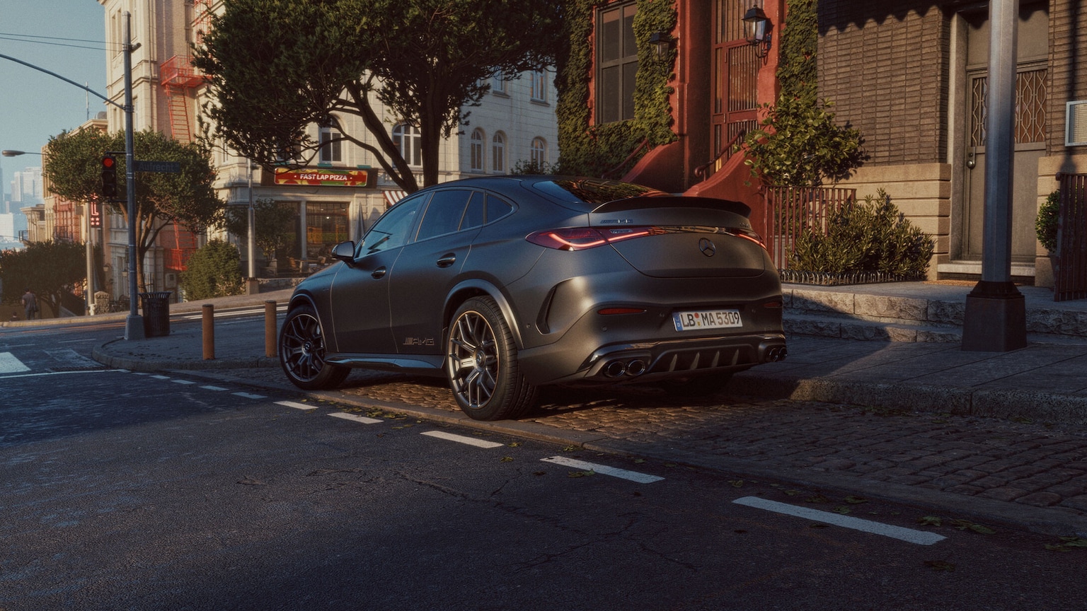 Die MANUFAKTUR Extras des neuen Mercedes-AMG GLC Coupés.