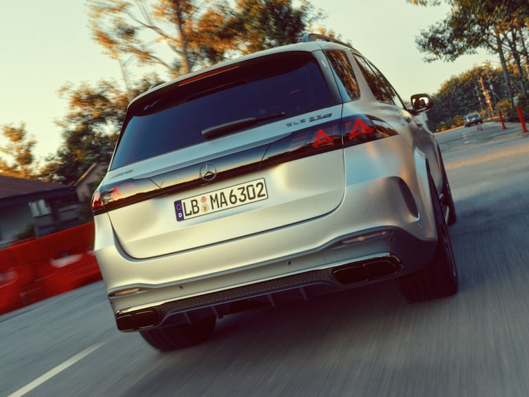 Das neue Heckdesign des Mercedes-AMG GLE 63 S SUV 4MATIC+.