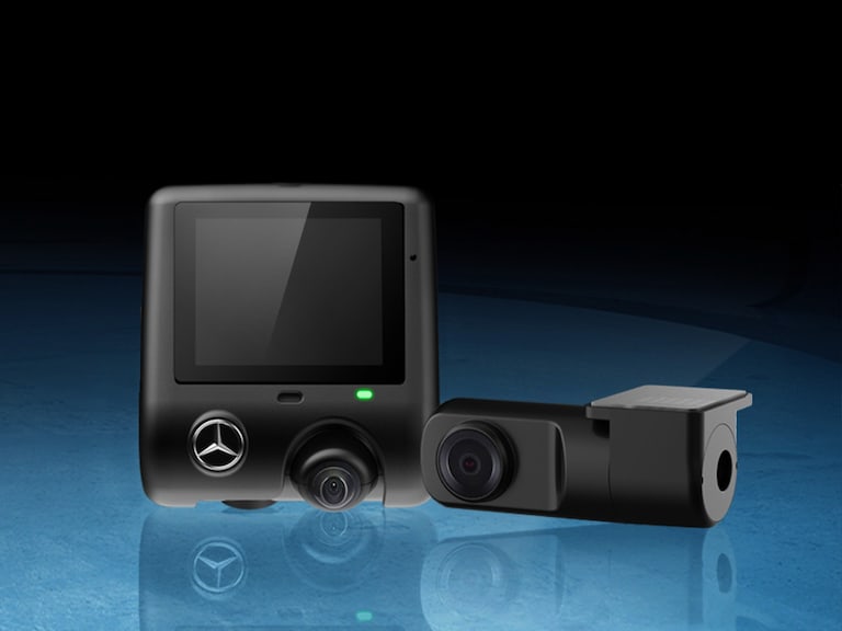 Enjoy exclusive 10% benefit on Dashcam Experience greater confidence and peace of mind on every drive with a Mercedes-Benz Dashcam