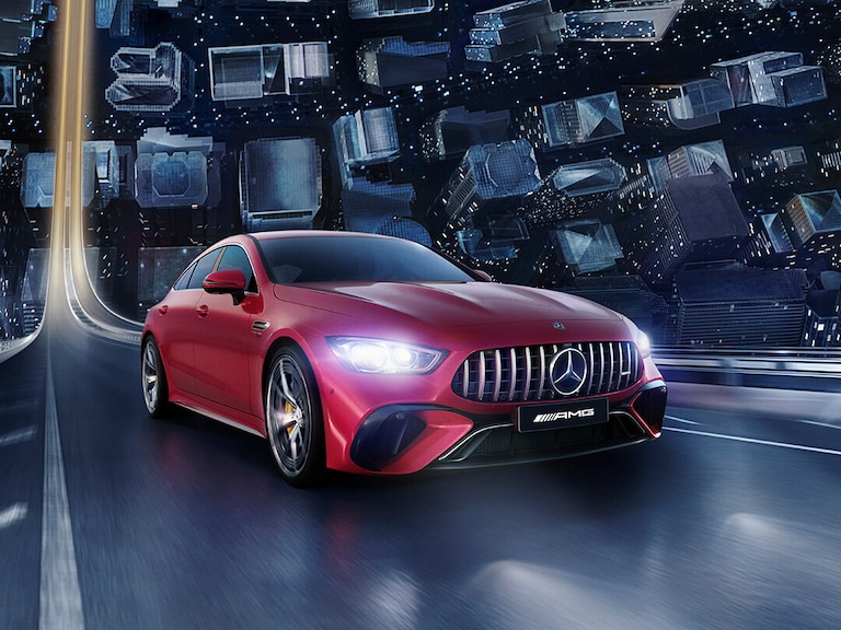 Mercedes-Benz AMG Performance for the race track - and for the road. Mercedes-Benz AMG model range in the desert