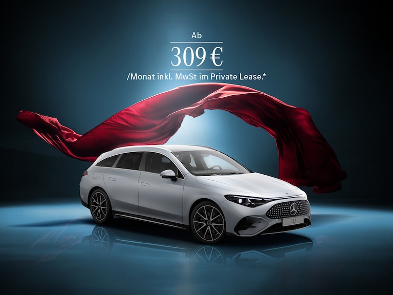 Der neue elektrische CLA Shooting Brake Der neue elektrische CLA Shooting Brake