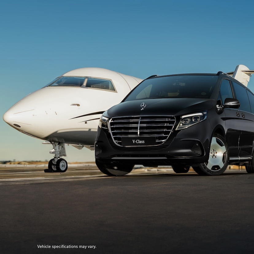 Mercedes-Benz V-Class leasing and purchase The photo shows the Mercedes-Benz V-Class.